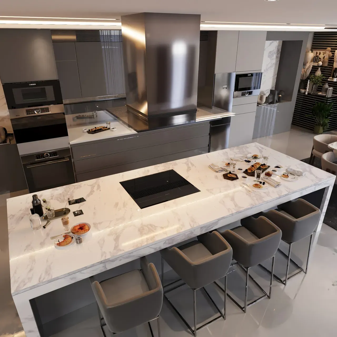 Kitchen Design render