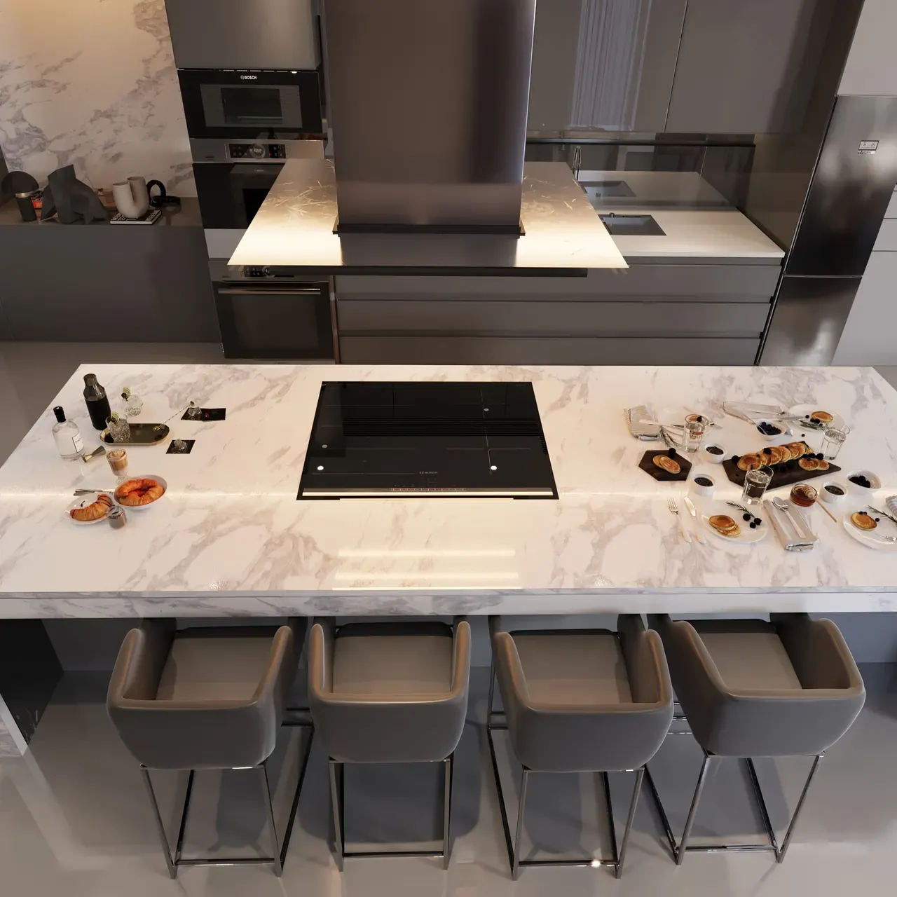Kitchen Design render