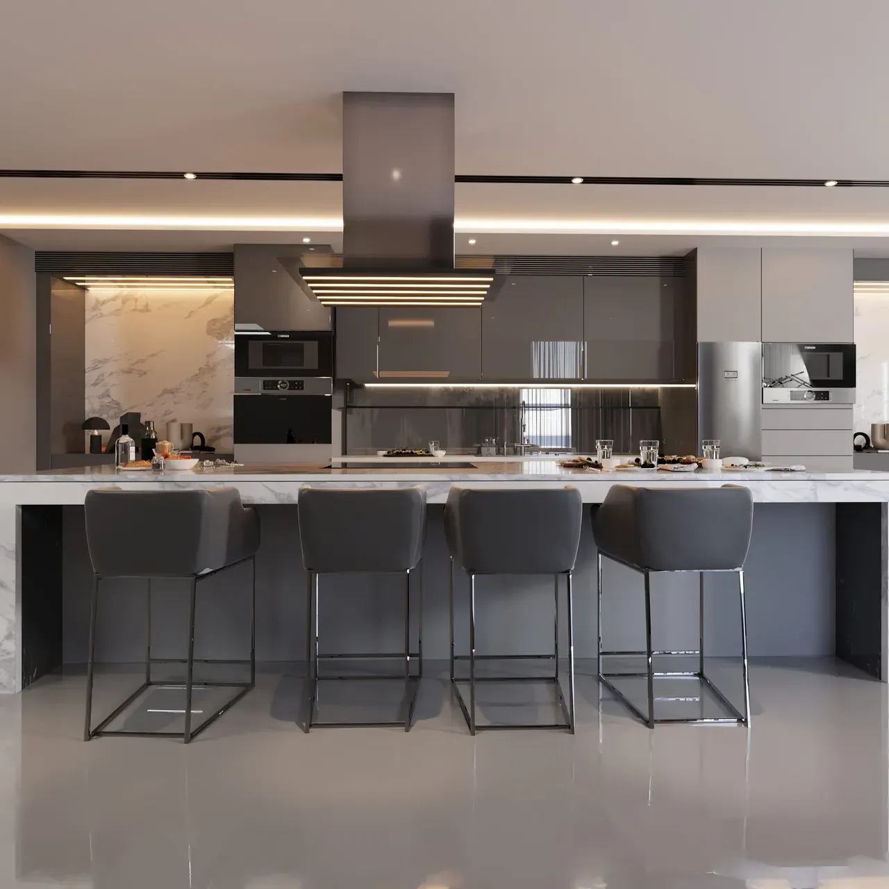 Kitchen Design render
