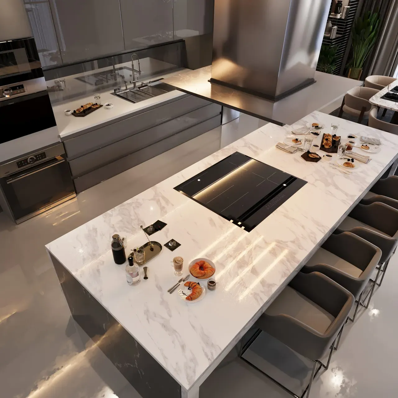 Kitchen Design render