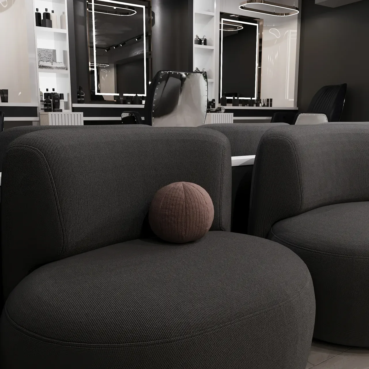 Salon & Barber render